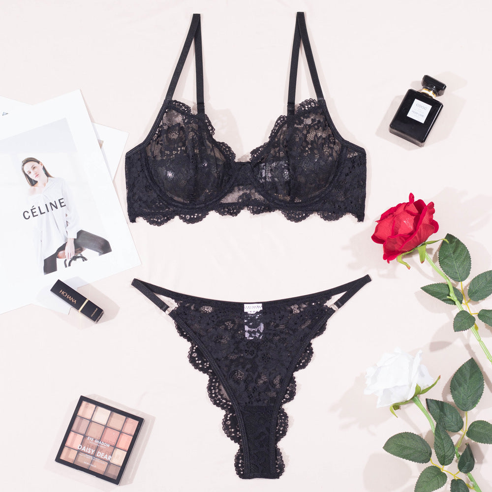 Französisches Spitzen-Lingerie-Set – Elegante Verführung im French Style
